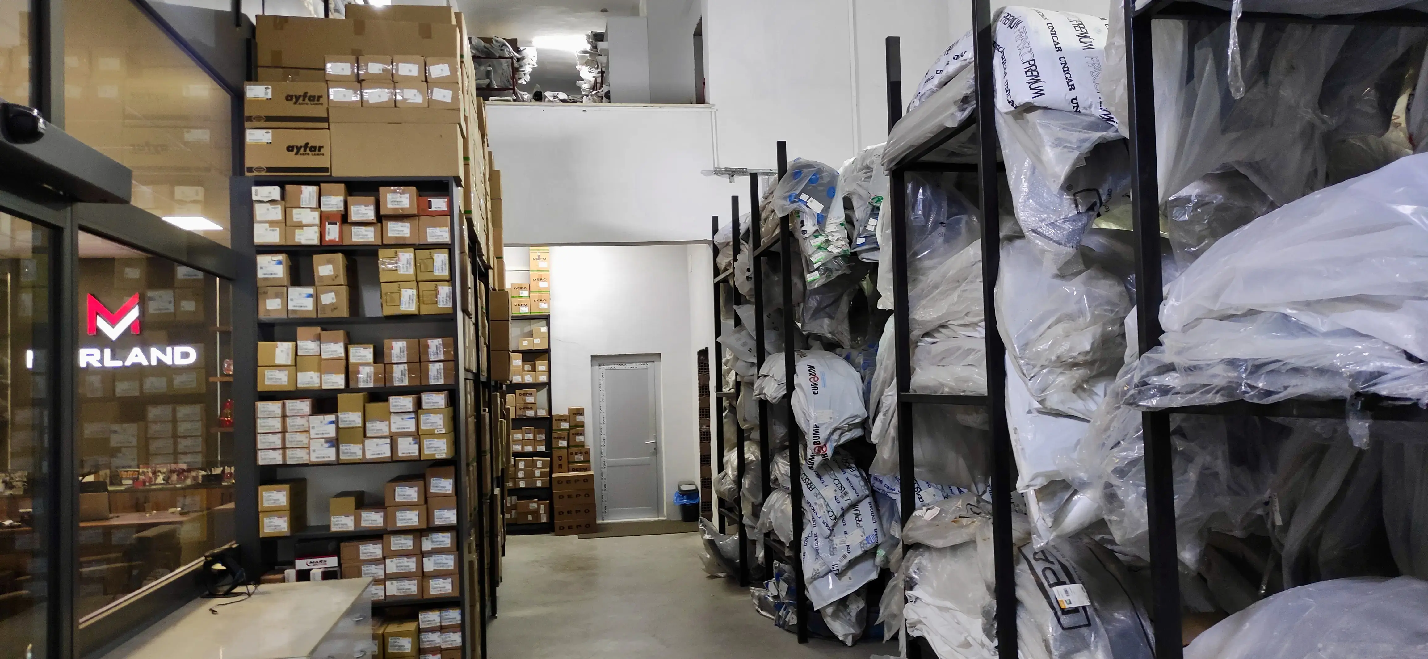 Marland Otomotiv Depo Alanı